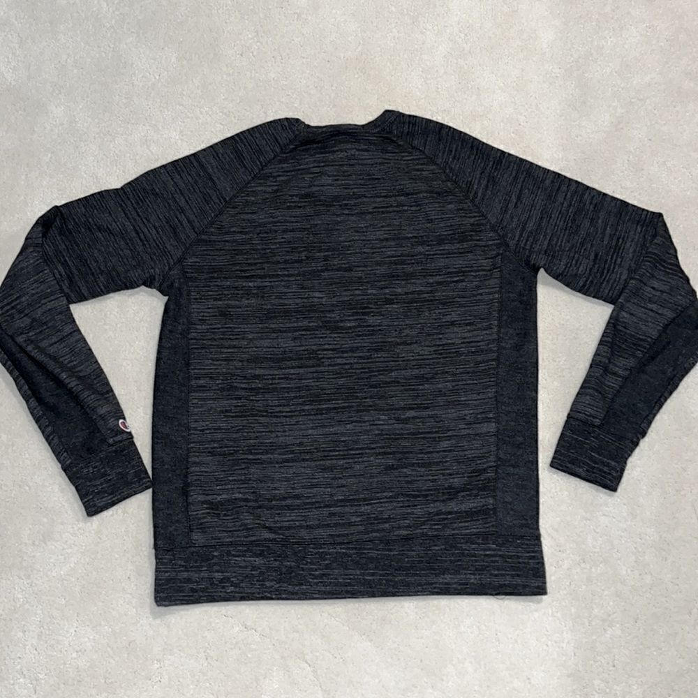 Champion Men's Sweatshirt Size medium in Black - Picture 6 of 8